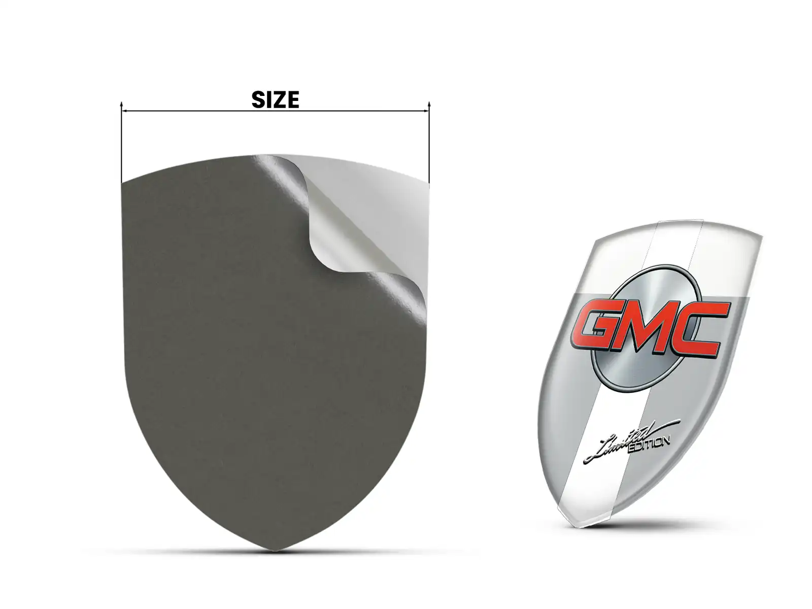GMC Stoßstangenaufkleber Eigen Pro Max Haltbar Modern Stil